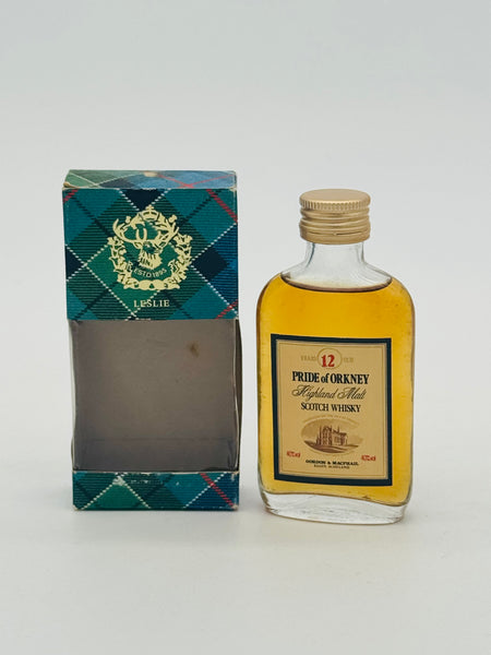 Gordon and MacPhail 'Pride of Orkney' 12 Years Miniature (50ml)