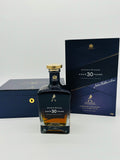 Johnnie Walker 30Yo Eight treasures Limited Edition (750ml) + Free Cigar box + 2 Hand cut Crystal Glasses