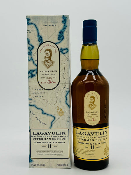 Lagavulin Offerman Edition 11 Year Old Caribbean Rum Cask Finish (750ml)
