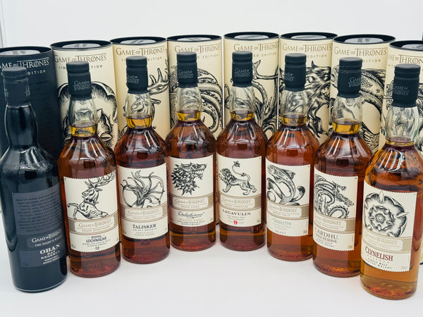 Game Of Thrones Single Malt Whisky Collection (8 x 700ml)