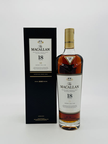 Macallan 18 Year Old Sherry Oak 2020 Release (700ml) #2