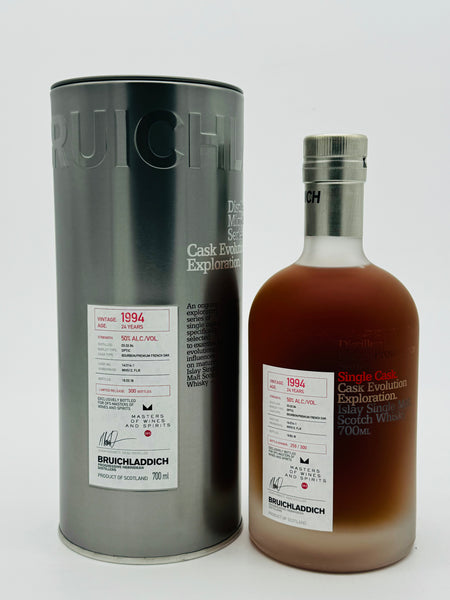 Bruichladdich 1994 Micro Provenance Single Cask 24 Year Old #14/214-1 / DFS (700ml)