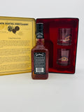 Jack Daniel's No 7 Tin Gift Box Set 2 Glasses (700ml)