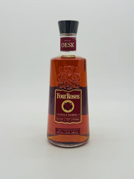 Four Roses Single Barrel Bourbon Whiskey Barrel no. 60-5I (750ml)