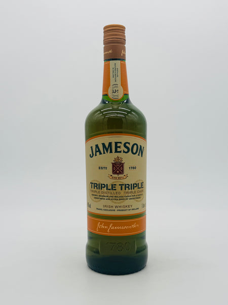 Jameson Triple Triple Irish Blended Whiskey (1000ml)