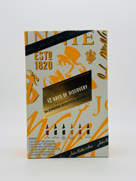 Johnnie Walker 12 Days of Discovery Whisky Advent Calendar (12*50ml)