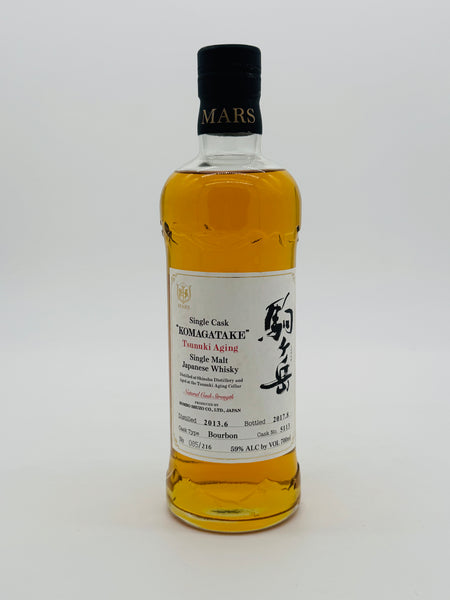 2017 Shinshu Mars Distillery Komagatake Tsunuki Aging Cask Strength Single Malt Japanese Whisky (700ml)