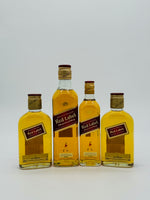 Johnnie Walker Red Label (200ml, 200ml, 375ml, 200ml)