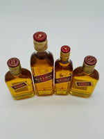 Johnnie Walker Red Label (200ml, 200ml, 375ml, 200ml)