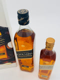 Black label 12 + Gold label reserve Limited Edition Design (500ml +200ml)