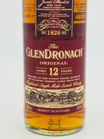 Glendronach Original 12 Year Old Single Malt Scotch Whisky (700ml)