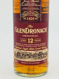 Glendronach Original 12 Year Old Single Malt Scotch Whisky (700ml)