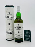 Laphroaig 10 Year Old Islay Single Malt Scotch Whiskey (700ml)