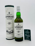 Laphroaig 10 Year Old Islay Single Malt Scotch Whiskey (700ml)