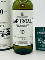 Laphroaig 10 Year Old Islay Single Malt Scotch Whiskey (700ml)