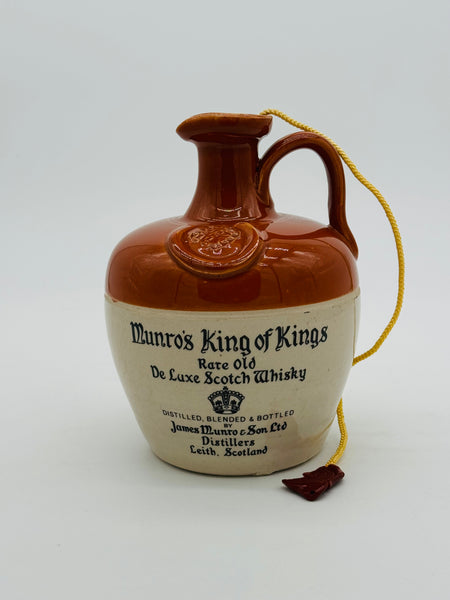 Munro's King of Kings Rare Old Whisky Decanter Circa 1970s (788ml)