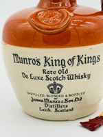 Munro's King of Kings Rare Old Whisky Decanter Circa 1970s (788ml)