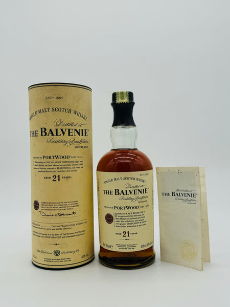 Balvenie 21 Year Old Port Wood Old Version (700ml)
