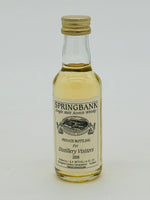 Springbank Private Bottle Distillery Visitors 2005 Miniature (50ml)