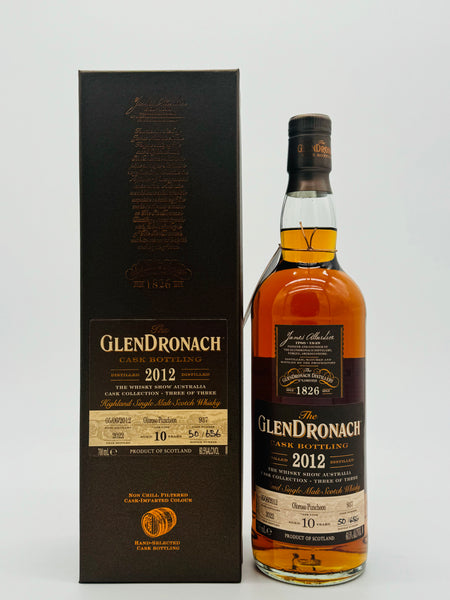 Glendronach 2012 Single Sherry Cask 10 Year Old #937 / Whisky Show Australia (700ml)