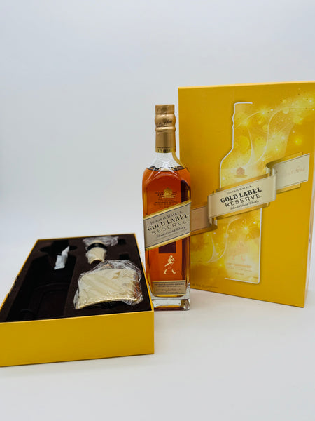 Johnnie Walker Gold Label Reserve Limited Edition 'Free Gift: Whisky Flask' (750ml)
