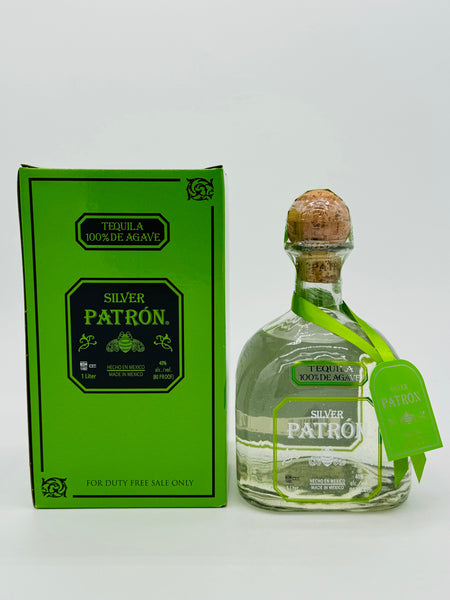 Patron Silver Tequila 100% Agave (1000ml) #1