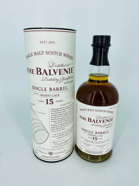Balvenie Single Barrel 15YO Sherry Cask (700ml)