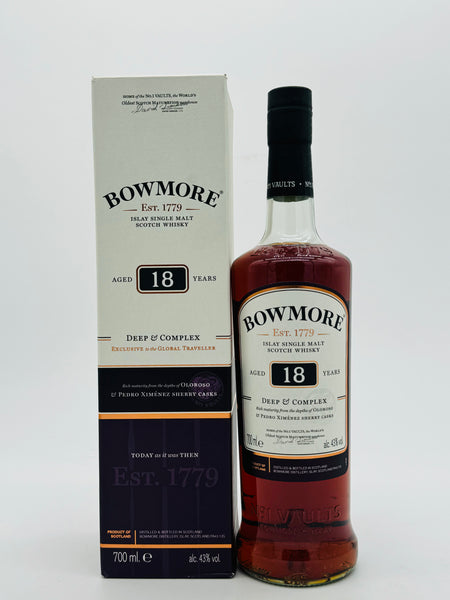 Bowmore 18 Year Old Deep and Complex (700ml)