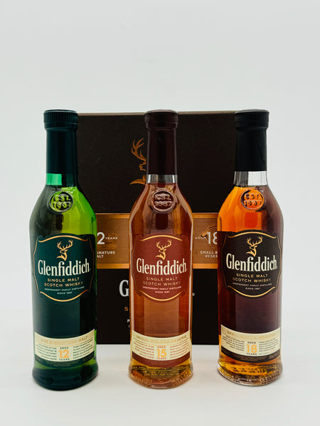 Glenfiddich Family Distiller's Collection Gift Set 12, 15, 18 (3 * 200ml)