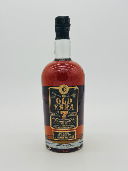 Ezra Brooks Old Ezra 7 Year Old Bourbon Whiskey (750ml)