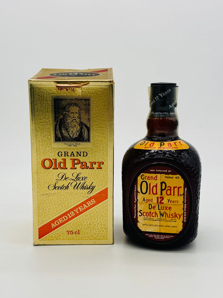 Old Parr 12 years old De Luxe Scotch Whisky "Old Version" (700ml)