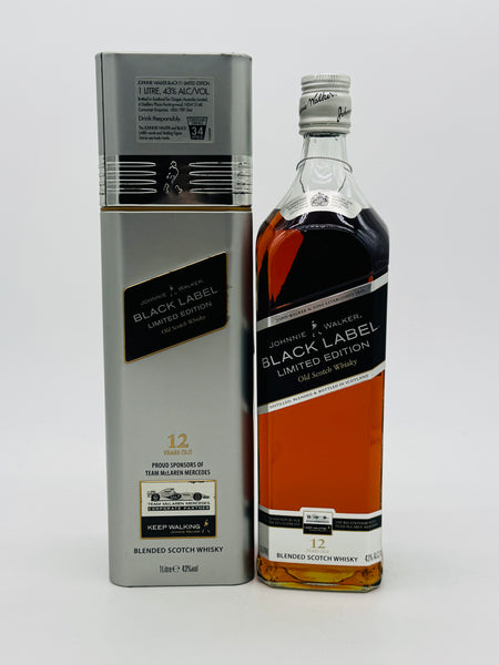 Johnnie Walker Black Label 12 McLaren Mercedes Limited Edition (1000ml)