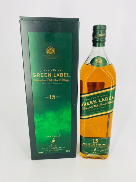 Johnnie Walker Green Label 15YO - The Art Of Pure Malt (1L)
