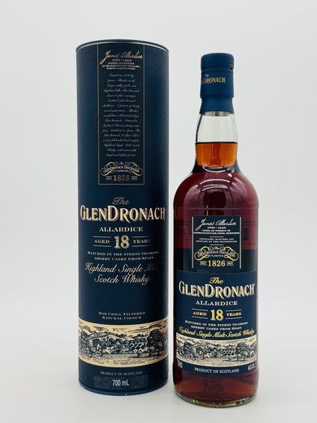 The GlenDronach 18 Year Old Allardice Single Malt Scotch Whisky (700ml)