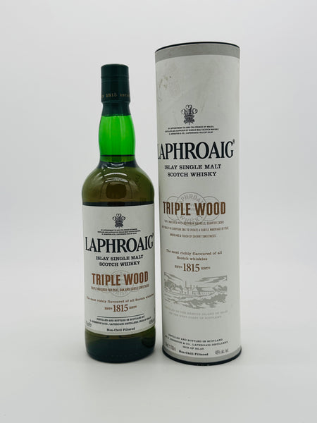 Laphroaig Triple Wood Single Malt Scotch Whisky (700ml)