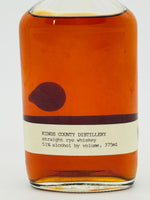 Kings County Empire Rye Straight Rye Whiskey (375ml) "Seal missing"