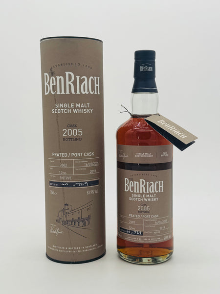 Benriach 2005 12 Year Old Single Port Pipe #2682 (700ml)