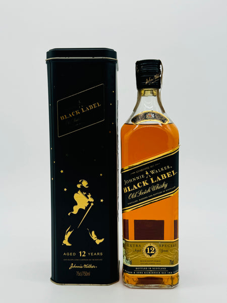Black Label 12 "Star Tin" (750ml)