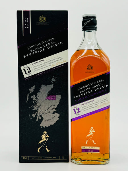 Johnnie Walker Black Label 12YO Speyside Origin (1000ml) #1