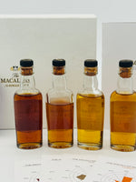 Macallan Gift Box '1824 Series' Set Amber-Gold-Ruby-Sienna (4*50ml) "Sienna Leaking"