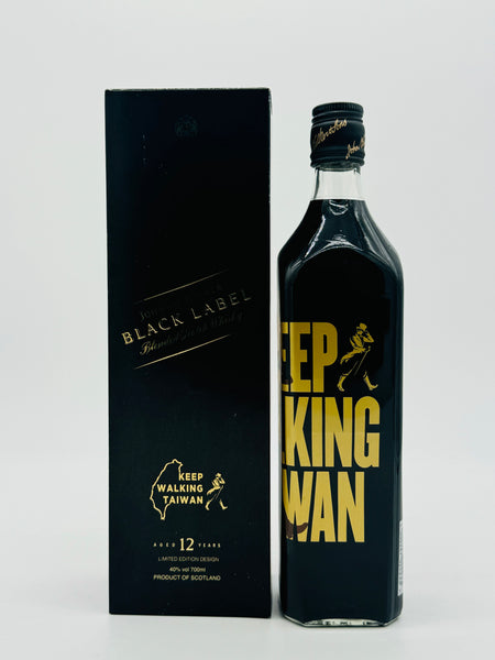 Johnnie Walker 12 Year Old Black Label Keep Walking Taiwan (700ml)