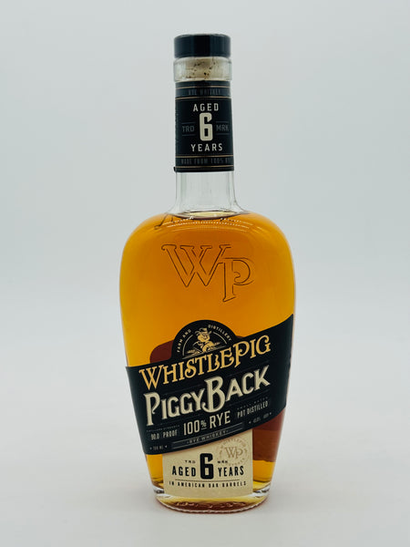 Whistle Pig Piggyback 6 Year Old Rye Whiskey WHA (700ml)