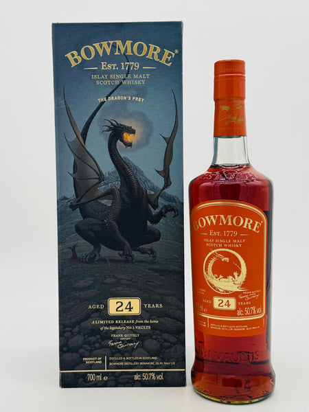 Bowmore 24 Year Old - Frank Quitely - The Dragon's Prey (700ml Bowmore 24 Year Old - Frank Quitely - The Dragon's Prey (700ml