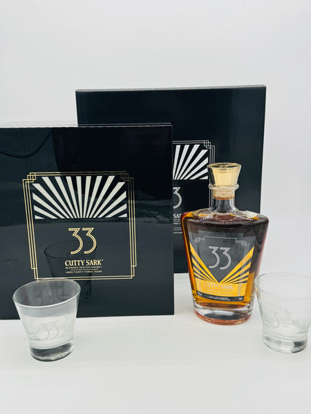 Cutty Sark 33 Year Old Blended Scotch Whisky (700ml)