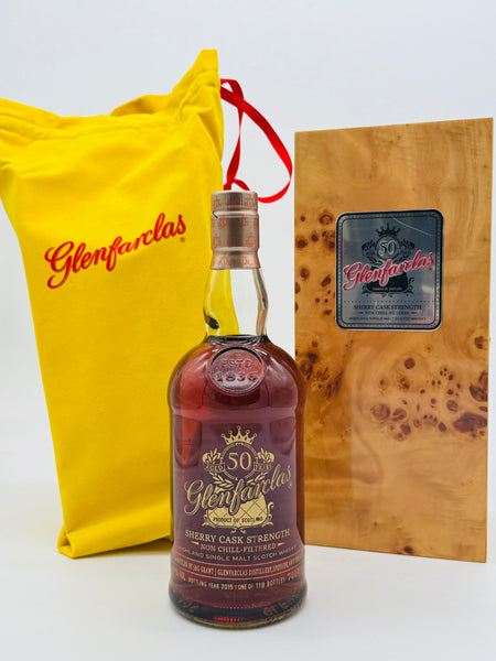 Glenfarclas 50 Year Old Sherry Cask Strength Highland Single Malt Scotch Whisky (700ml)