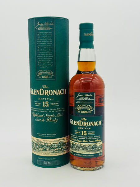 GlenDronach 15 Years Revival Scotch Whisky 2018 (700ml)