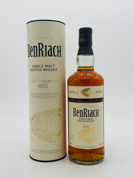 The BenRiach Cask Strength Batch 2 Single Malt Scotch Whisky (700ml)