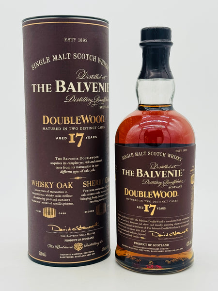 Balvenie Doublewood 17 Year Old Single Malt Scotch Whisky (700ml)
