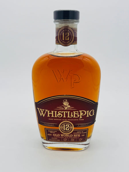 WhistlePig Old World Rye Aged 12 Years (750ml)