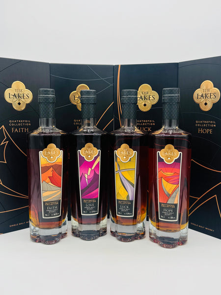 The Lakes Quatrefoil collection - "Faith, Hope, Luck and Love" (4*700ml)